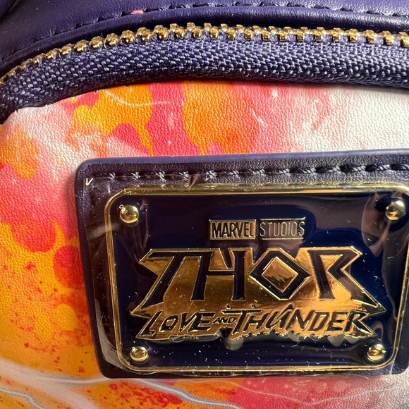 Loungefly Marvel Thor: Love and Thunder Mighty Thor and Thor Mini Backpack NWT - Picture 8 of 10
